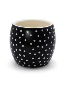 Горшок-кашпо для растений черный MBM MY HOME модель DH-FLOWERS-27 BLACK Фото