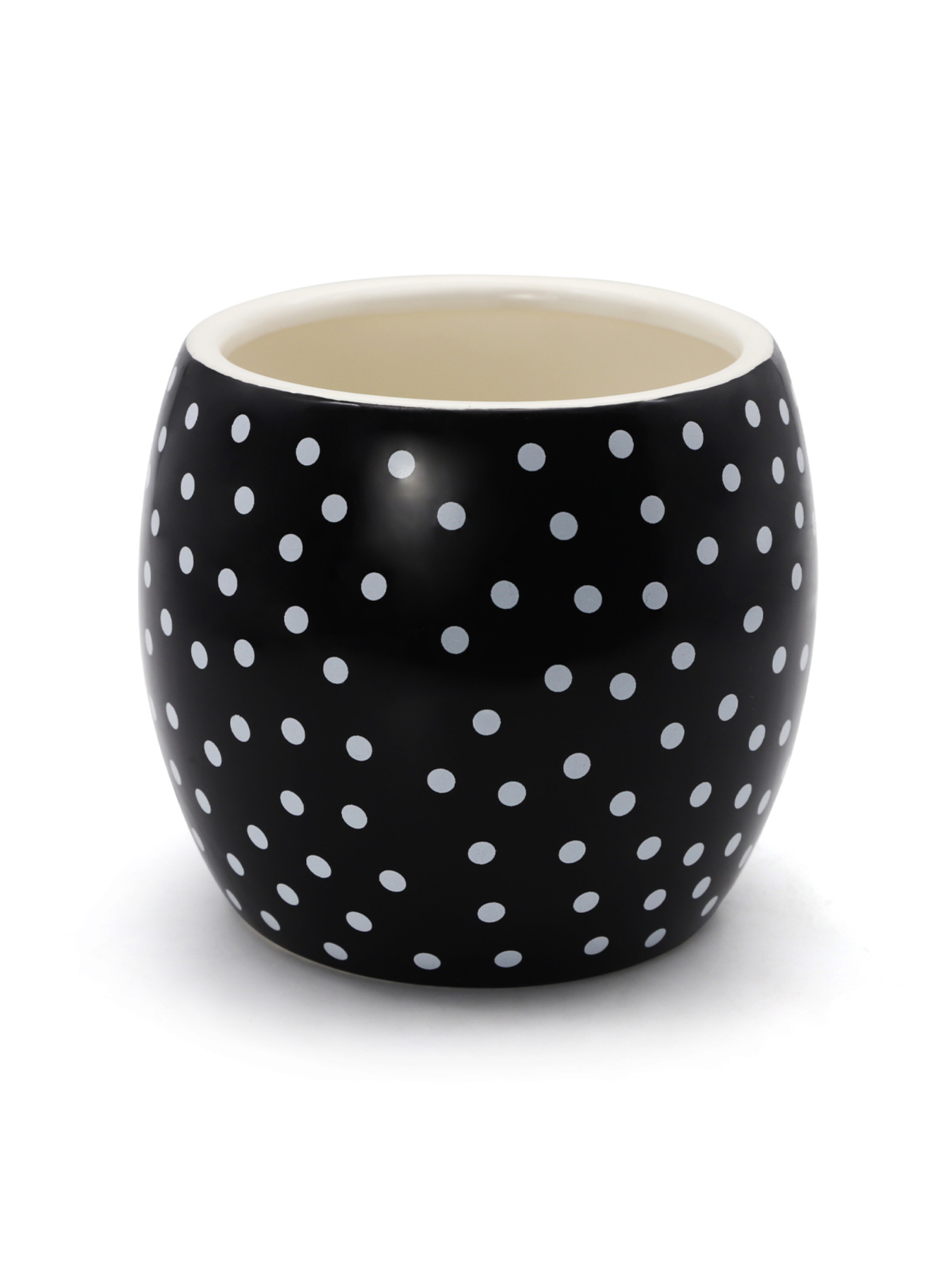 Горшок-кашпо для растений черный MBM HOME модель DH-FLOWERS-27 BLACK Фото