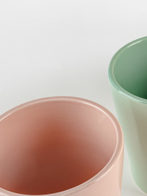 Горшок-кашпо для растений розовый MBM MY HOME модель DH-FLOWERS-29 PINK Фото