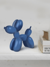Статуэтка "Собака из шарика" синяя MBM MY HOME модель DH-ST-06 DARK BLUE Фото