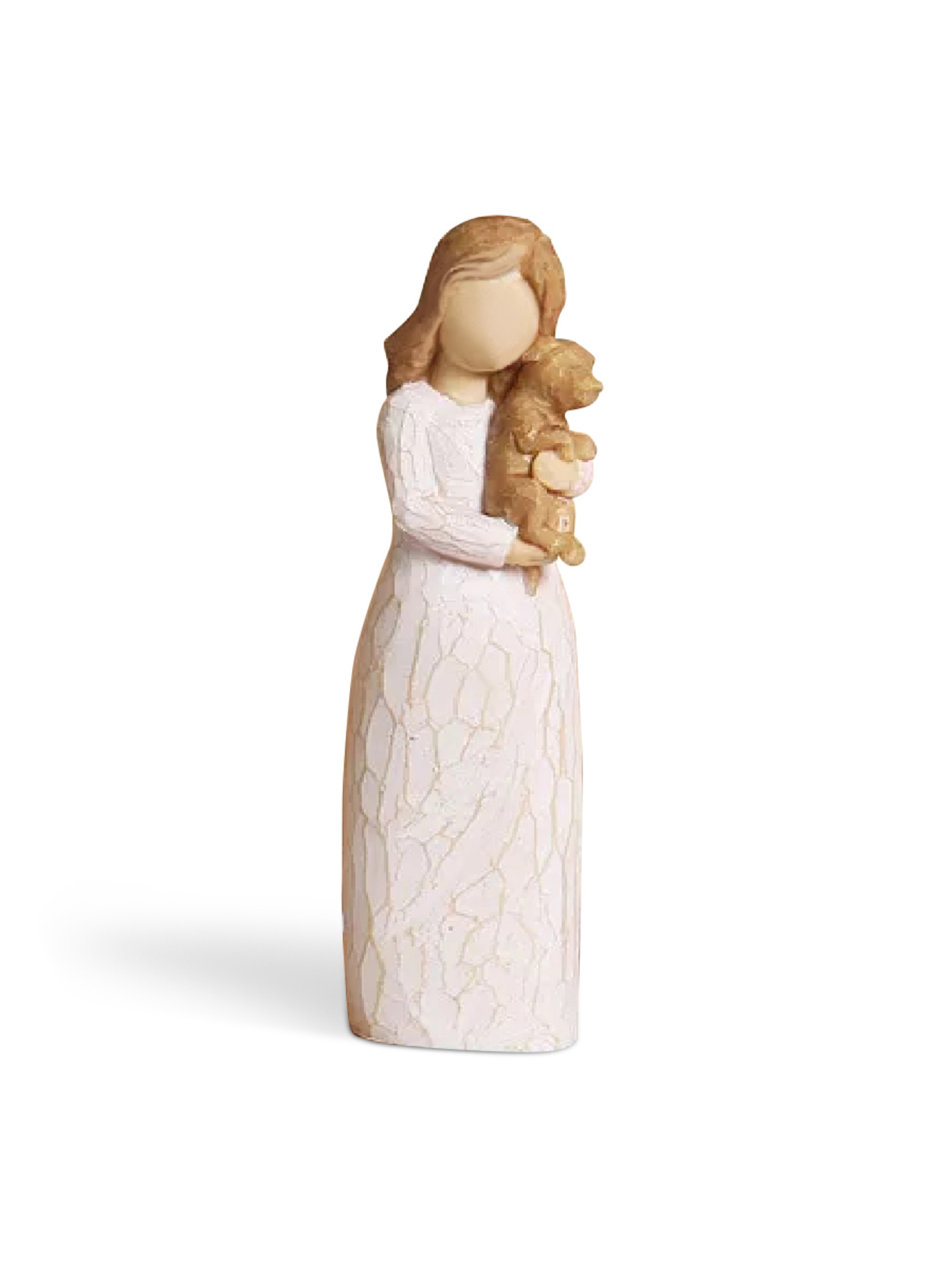 Статуэтка "Девушка со щенком" MBM HOME модель DH-ST-08 COLOR Фото