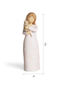 Статуэтка "Девушка с котенком" MBM HOME модель DH-ST-09 COLOR Статуэтка "Девушка с котенком" MBM HOME модель DH-ST-09 COLOR Фото