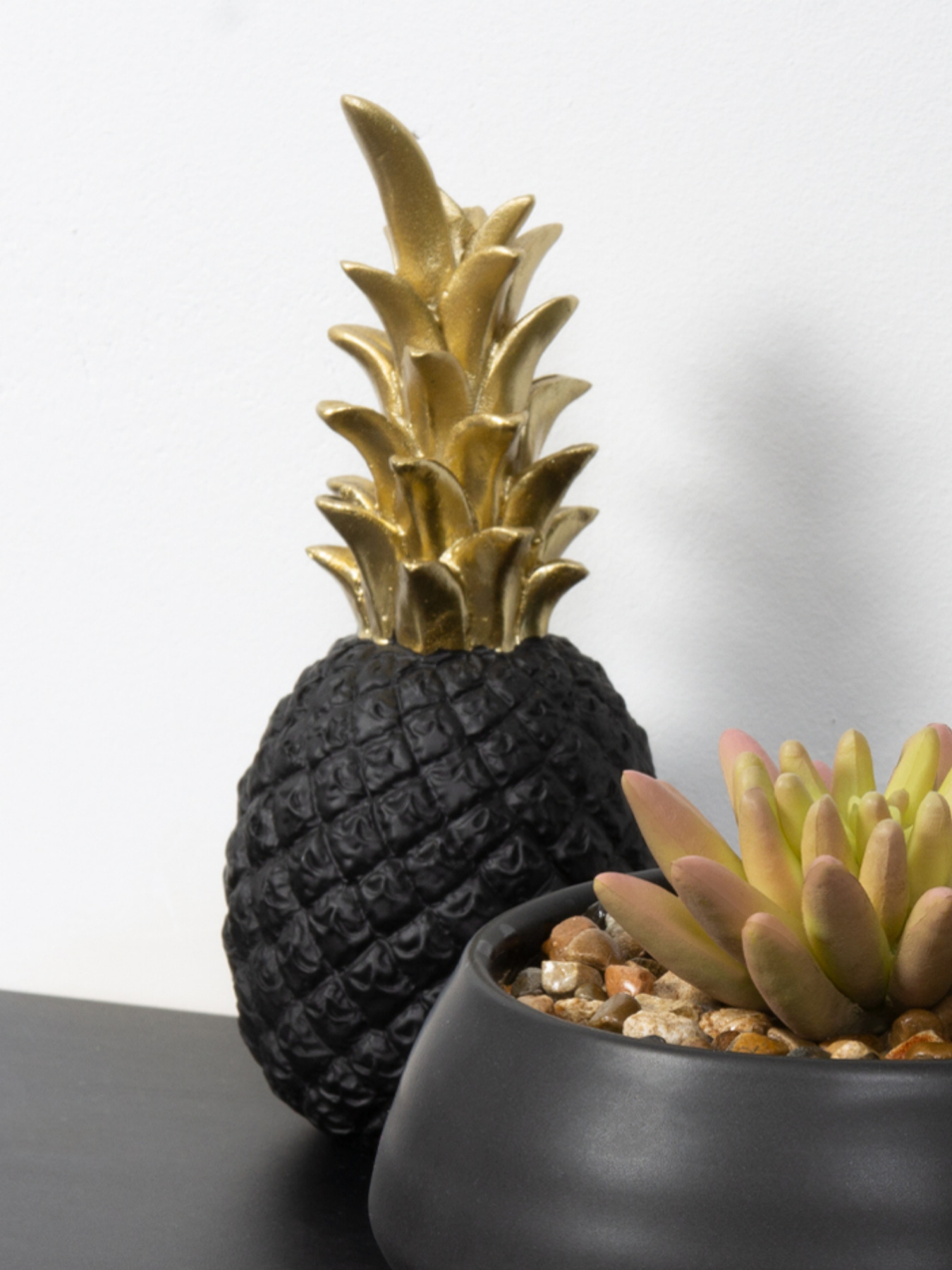Статуетка "Ананас" чорна MBM HOME модель DH-ST-12 BLACK Фото