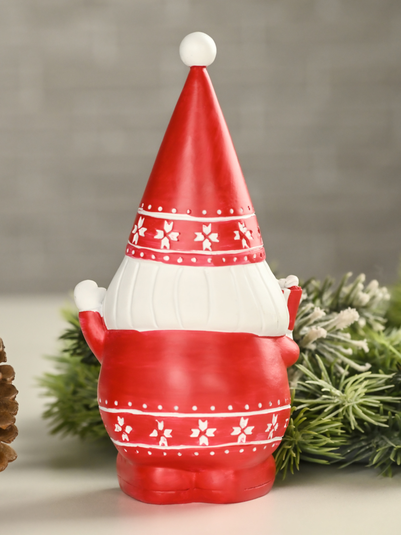 Статуетка новорічна "Санта" MBM HOME модель DH-ST-14 RED Фото