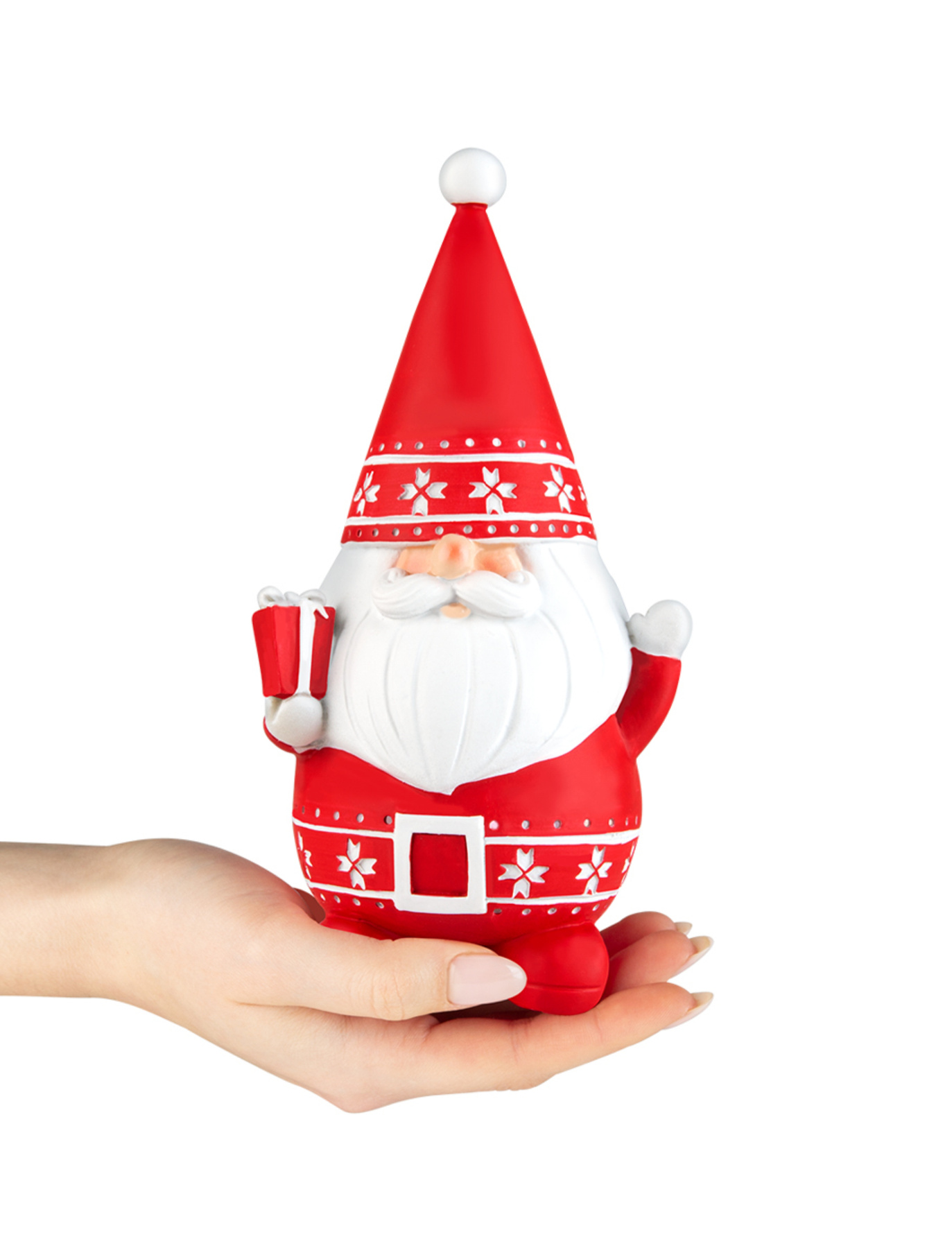 Статуетка новорічна "Санта" MBM HOME модель DH-ST-14 RED Фото