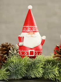 Статуетка новорічна "Санта" MBM HOME модель DH-ST-14 RED Фото