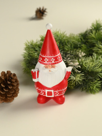 Статуетка новорічна "Санта" MBM HOME модель DH-ST-14 RED Фото