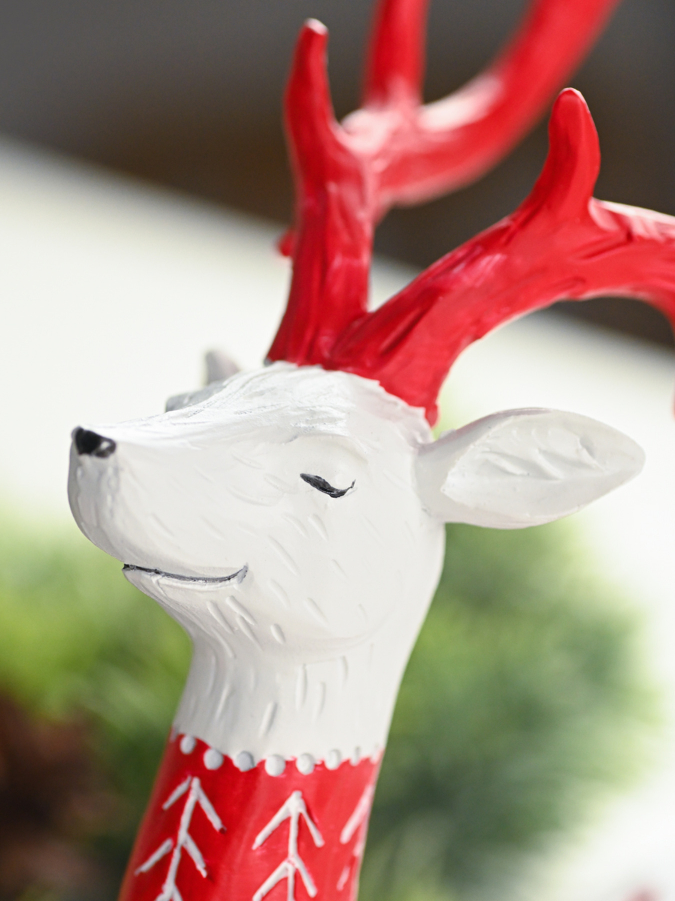 Статуетка "Новорічний олень" MBM MY HOME модель DH-ST-15 RED Фото