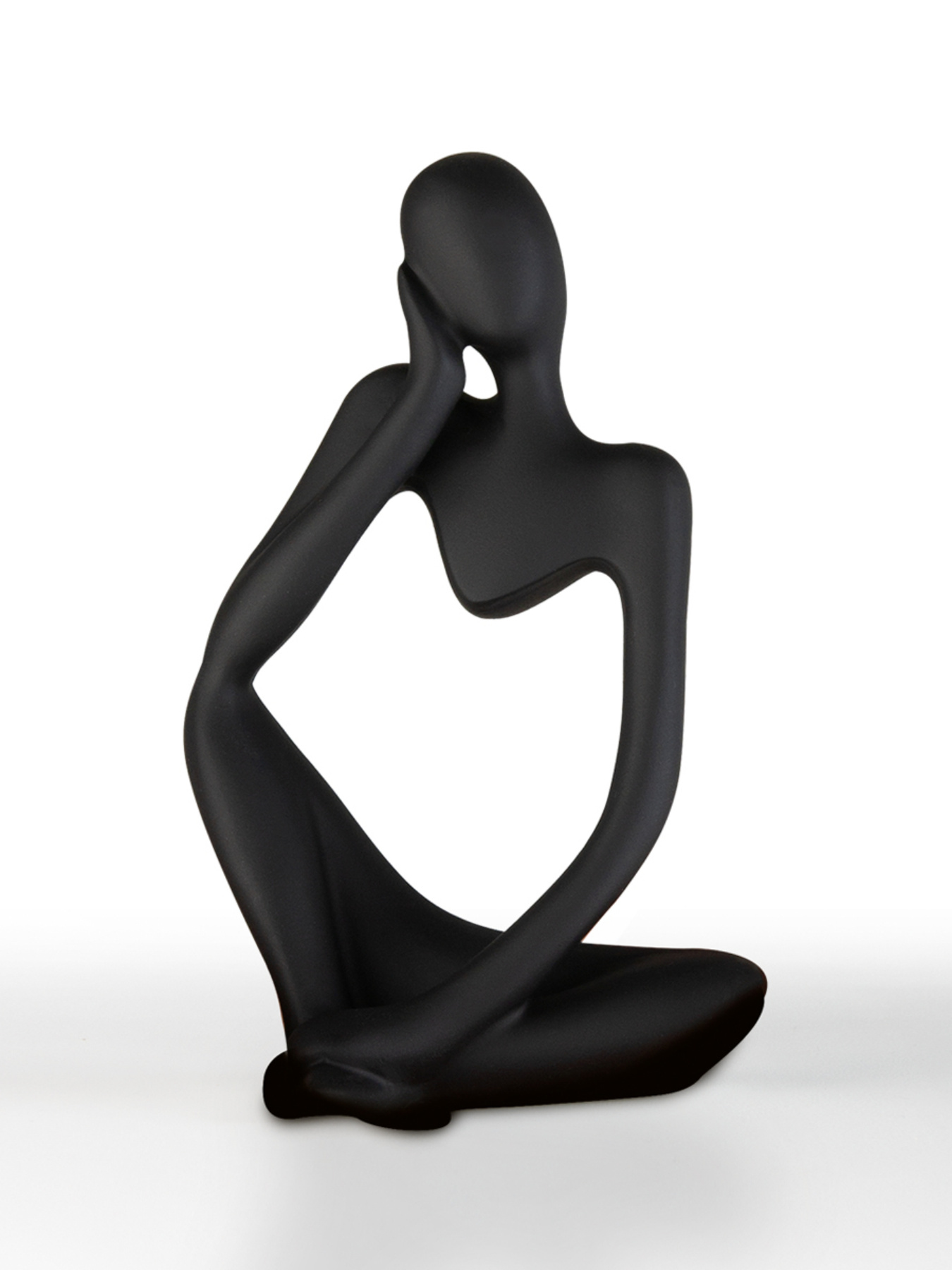 Статуэтка "Мыслитель" черная MBM MY HOME модель DH-ST-16-1 BLACK Фото