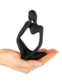 Статуэтка "Мыслитель" черная MBM MY HOME модель DH-ST-16-1 BLACK Фото