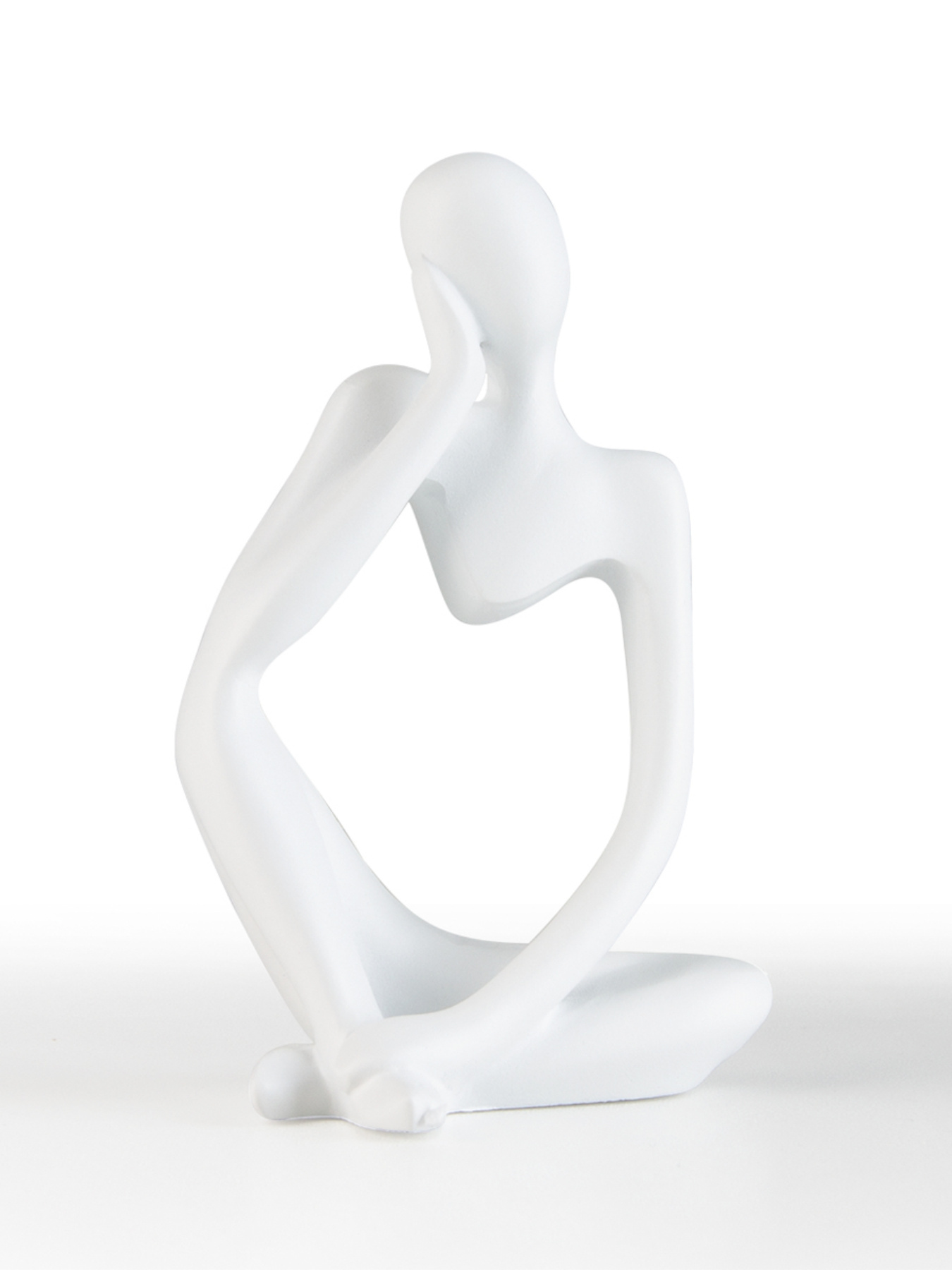 Статуэтка "Мыслитель" белая MBM HOME модель DH-ST-16-1 WHITE Фото
