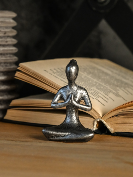 Статуэтка "Асана" MBM MY HOME модель DH-ST-19-2 GRAY Фото