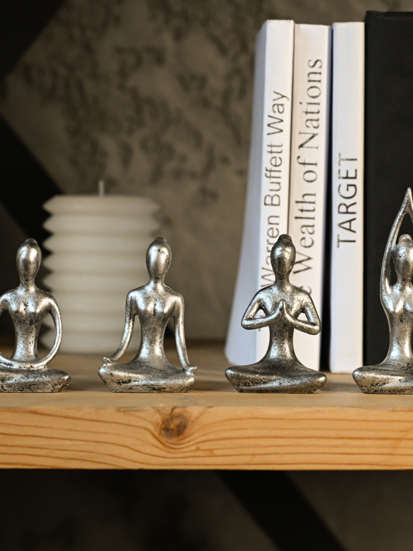 Статуетка "Асана" MBM HOME модель DH-ST-19-2 GRAY Фото