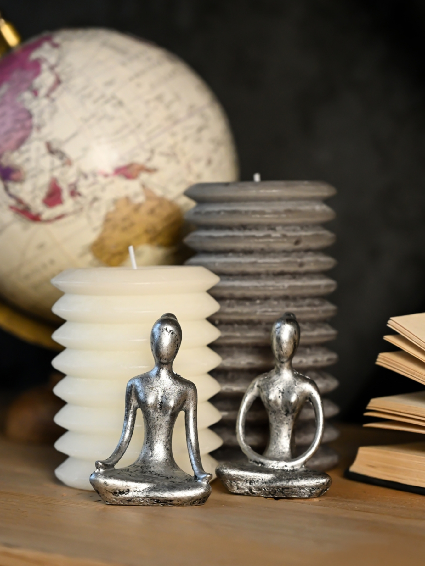 Статуэтка "Асана" MBM MY HOME модель DH-ST-19-4 GRAY Фото