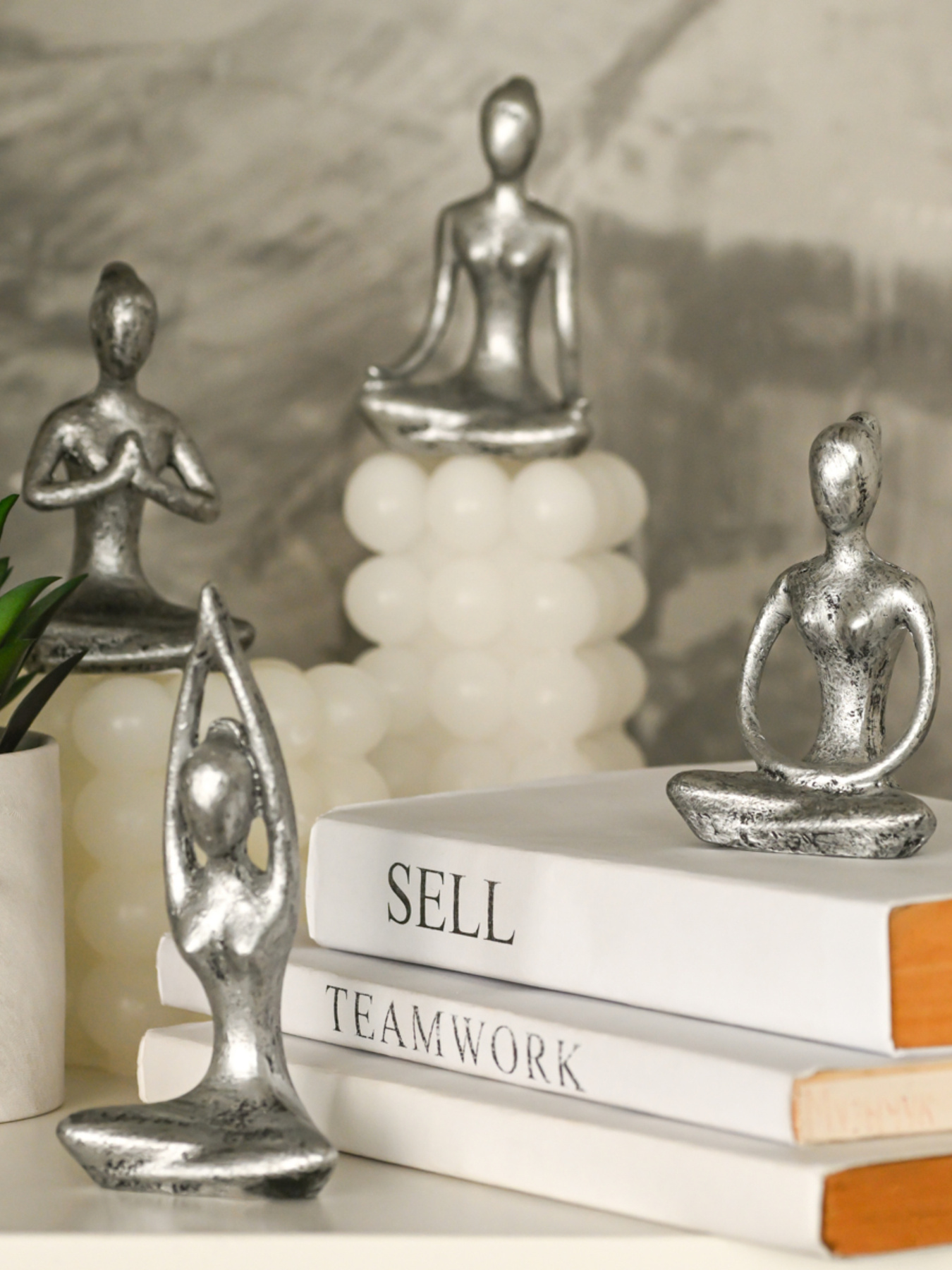 Статуетка "Асана" MBM HOME модель DH-ST-19-4 GRAY Фото