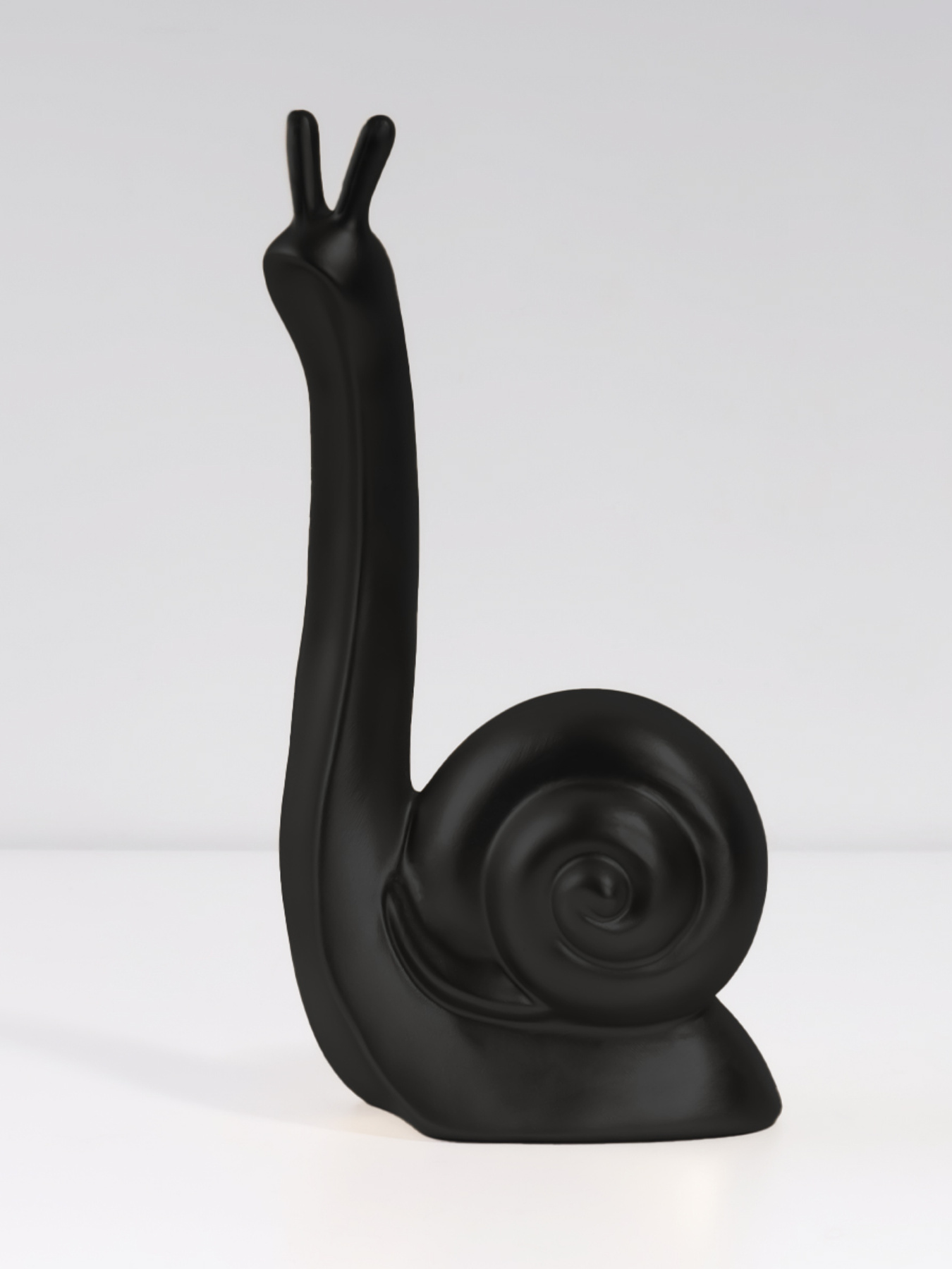 Статуэтка "Улитка" черная MBM MY HOME модель DH-ST-24 BLACK Фото