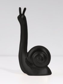 Статуэтка "Улитка" черная MBM MY HOME модель DH-ST-24 BLACK Фото