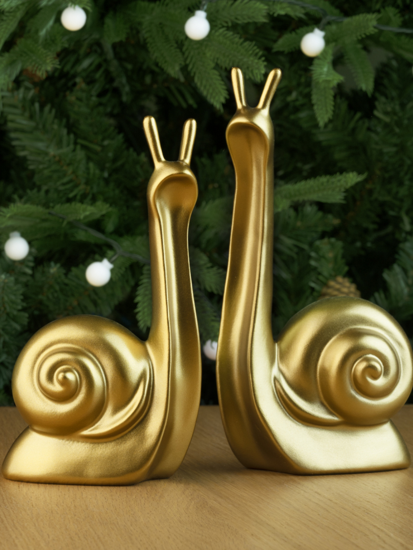 Статуэтка "Улитка" золотая MBM MY HOME модель DH-ST-24 GOLD Фото