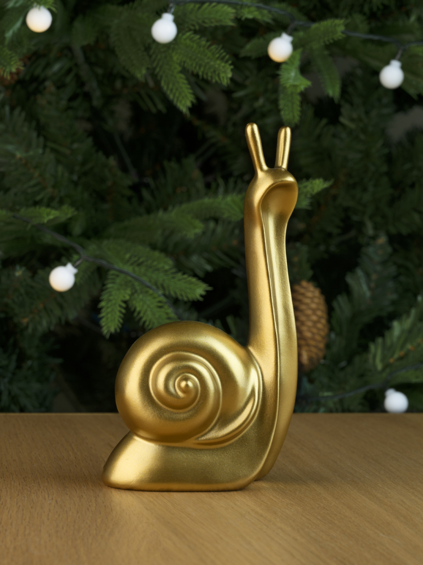 Статуэтка "Улитка" золотая MBM MY HOME модель DH-ST-24 GOLD Фото