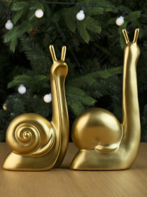 Статуетка "Равлик" золота MBM HOME модель DH-ST-24 GOLD Фото