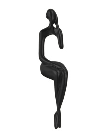 Статуетка "Людина мислить" чорна MBM HOME модель DH-ST-27 BLACK Фото