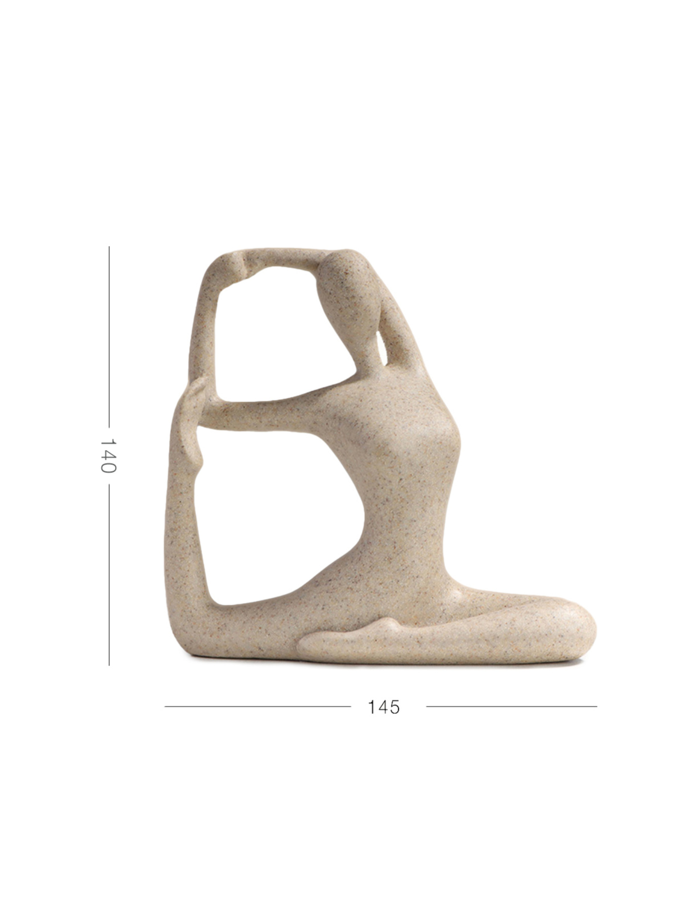 Статуэтка "Йога" MBM HOME модель DH-ST-29-1 WHITE Фото