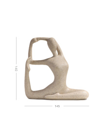 Статуэтка "Йога" MBM HOME модель DH-ST-29-1 WHITE Фото