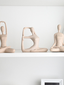 Статуэтка "Йога" MBM HOME модель DH-ST-29-1 WHITE Фото