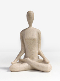 Статуетка "Йога" MBM MY HOME модель DH-ST-29-3 WHITE Фото