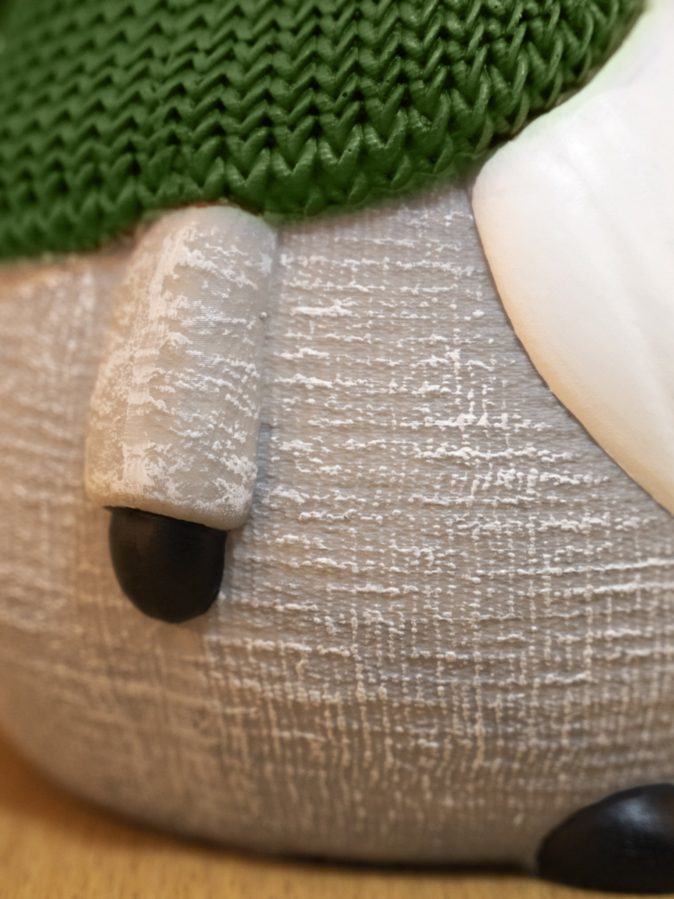 Статуэтка новогодняя "Гном" зеленая MBM HOME модель DH-ST-32 GREEN/WHITE Фото