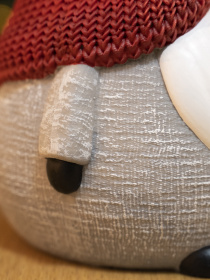 Статуетка новорічна "Гном" червона MBM MY HOME модель DH-ST-32 RED/WHITE Фото