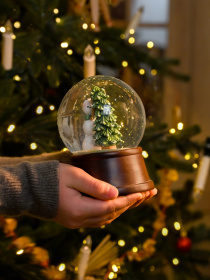 Снежный шар "Ёлка и снеговик" MBM HOME модель DH-ST-33 COLOR Фото