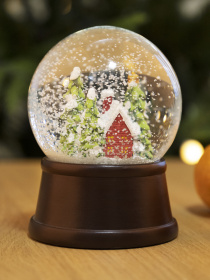 Снежный шар "Домик в лесу" MBM HOME модель DH-ST-34 COLOR Фото
