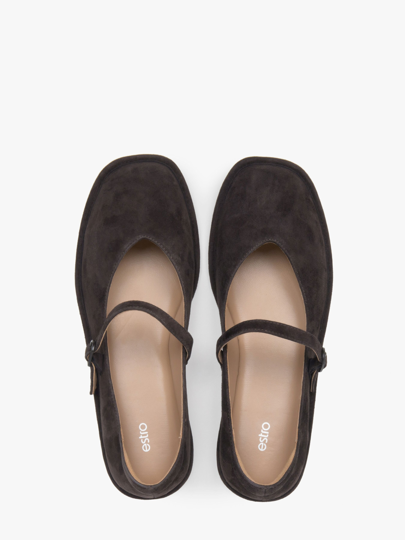 Балетки ESTRO 202-24105-4-01-308, колір коричневий модель 202-24105-4-01-308 Фото