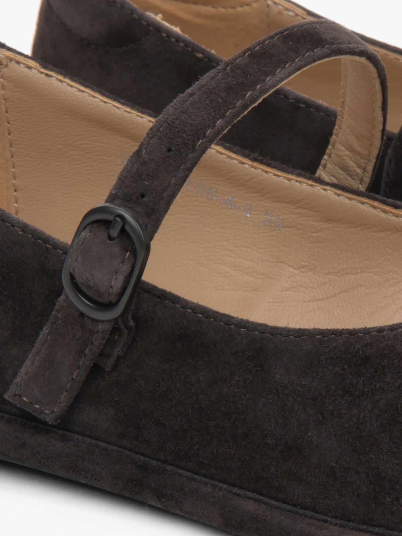 Балетки ESTRO 202-24105-4-01-308, колір коричневий модель 202-24105-4-01-308 Фото