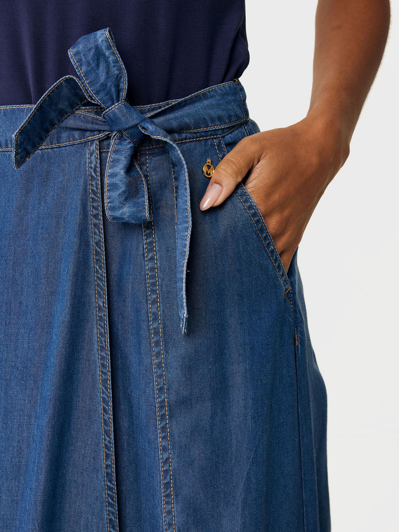 Джинсовая юбка MEXX модель MF007400751W Фото