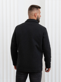 Пальто с утеплителем D&V couture модель 117-DVL-BLC Фото