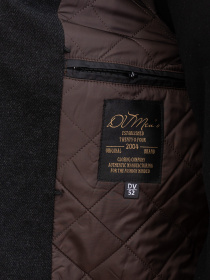 Пальто с утеплителем D&V couture модель 117-DVL-BLC Фото