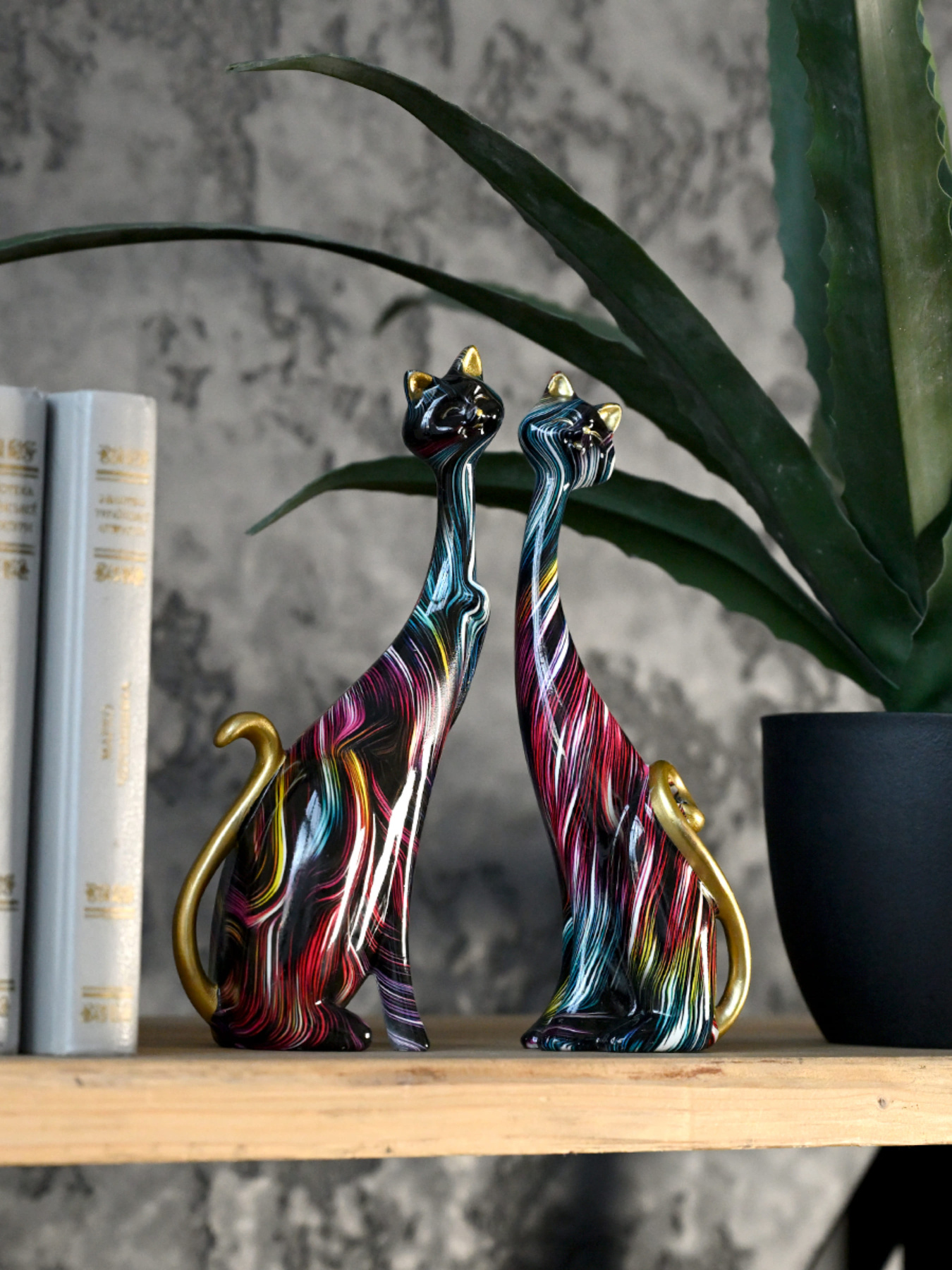 Статуетка "Кішка" MBM MY HOME модель DH-ST-21 COLOR Фото