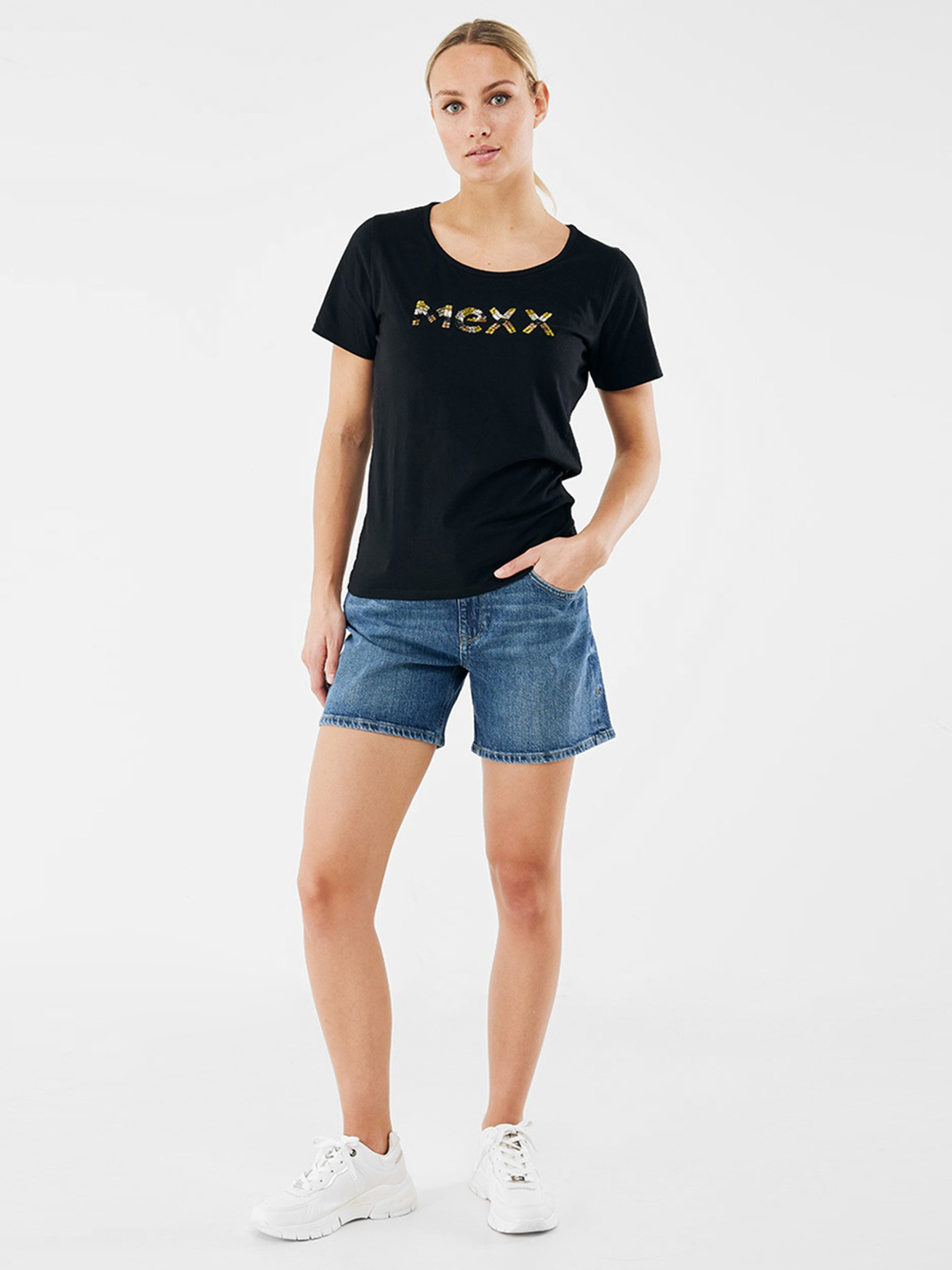 Джинсовые шорты MEXX модель BM0507023W Фото