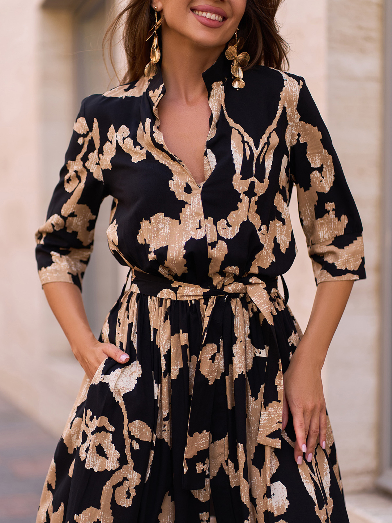 Сукня максі ISSA Plus модель 15242_черный Фото