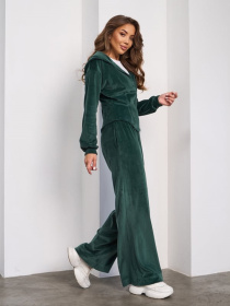 Спортивный костюм ISSA Plus модель 15280_зеленый Фото