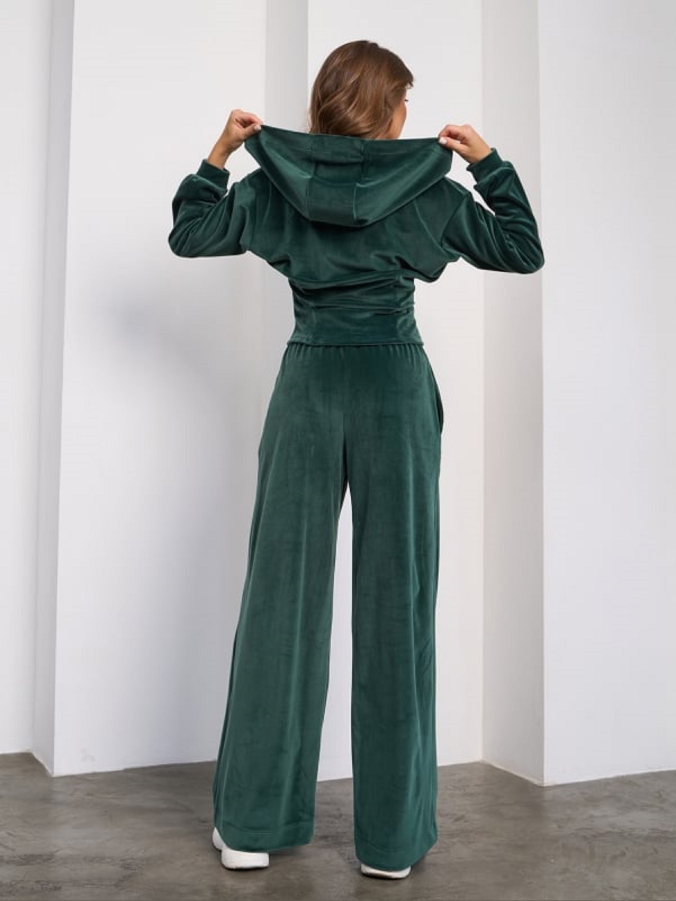 Спортивный костюм ISSA Plus модель 15280_зеленый Фото