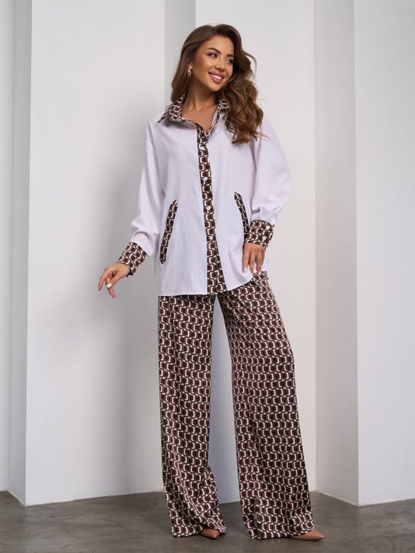 Костюм ISSA Plus модель 15282_мультиколор Фото