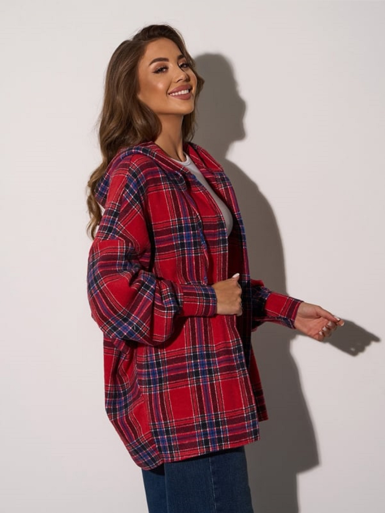 Рубашка ISSA Plus модель 15287_красный Фото