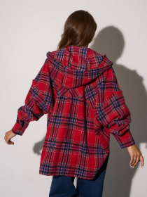 Сорочка повсякденна ISSA Plus модель 15287_красный Фото