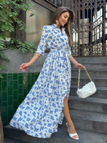 Блуза ISSA Plus модель 15278_белый Фото