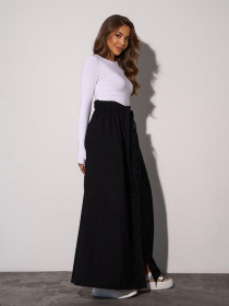 Спідниця максі ISSA Plus модель 15285_черный Фото