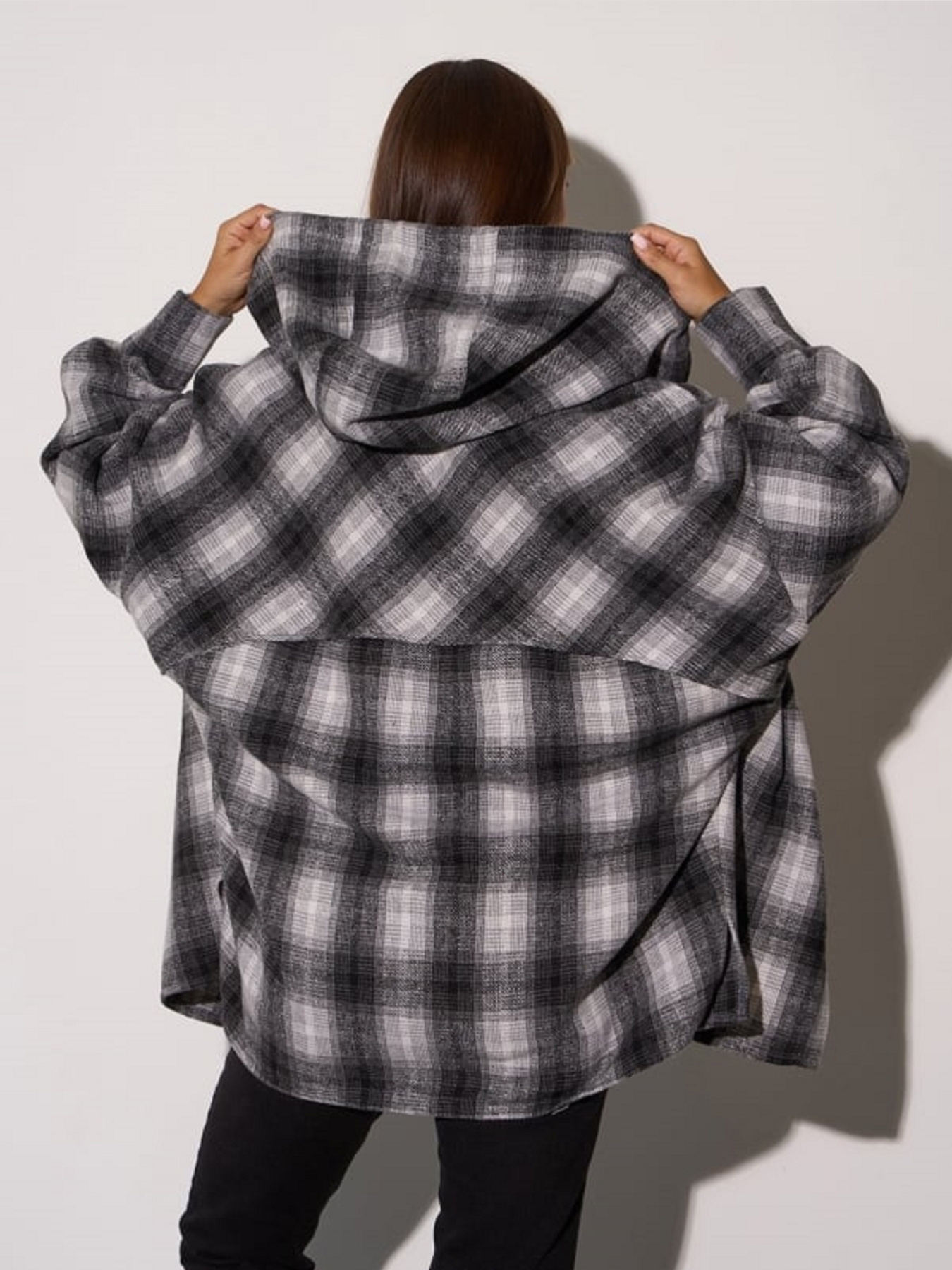 Рубашка ISSA Plus модель 15288_серый Фото