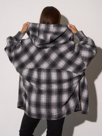 Рубашка ISSA Plus модель 15288_серый Фото